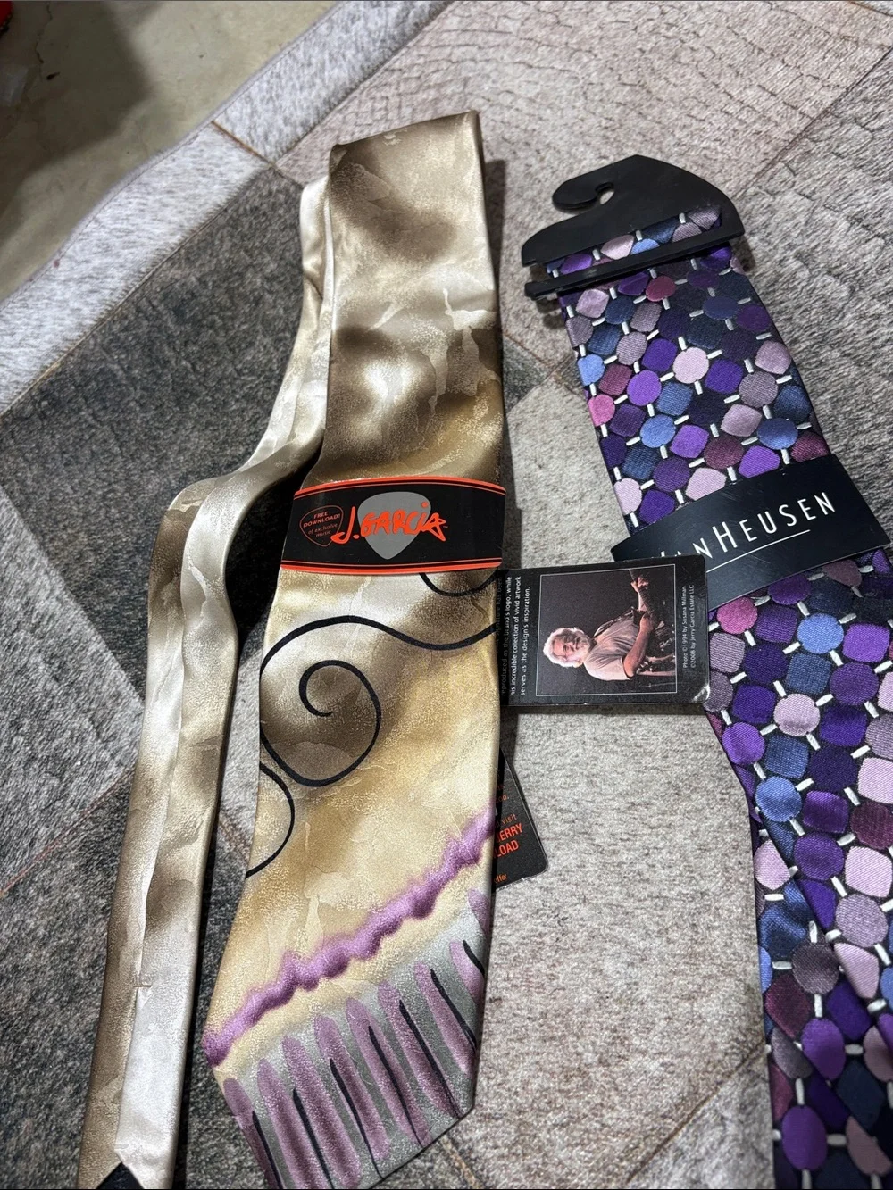New lot Mens ties Garcia, Vanhuesen, Beene